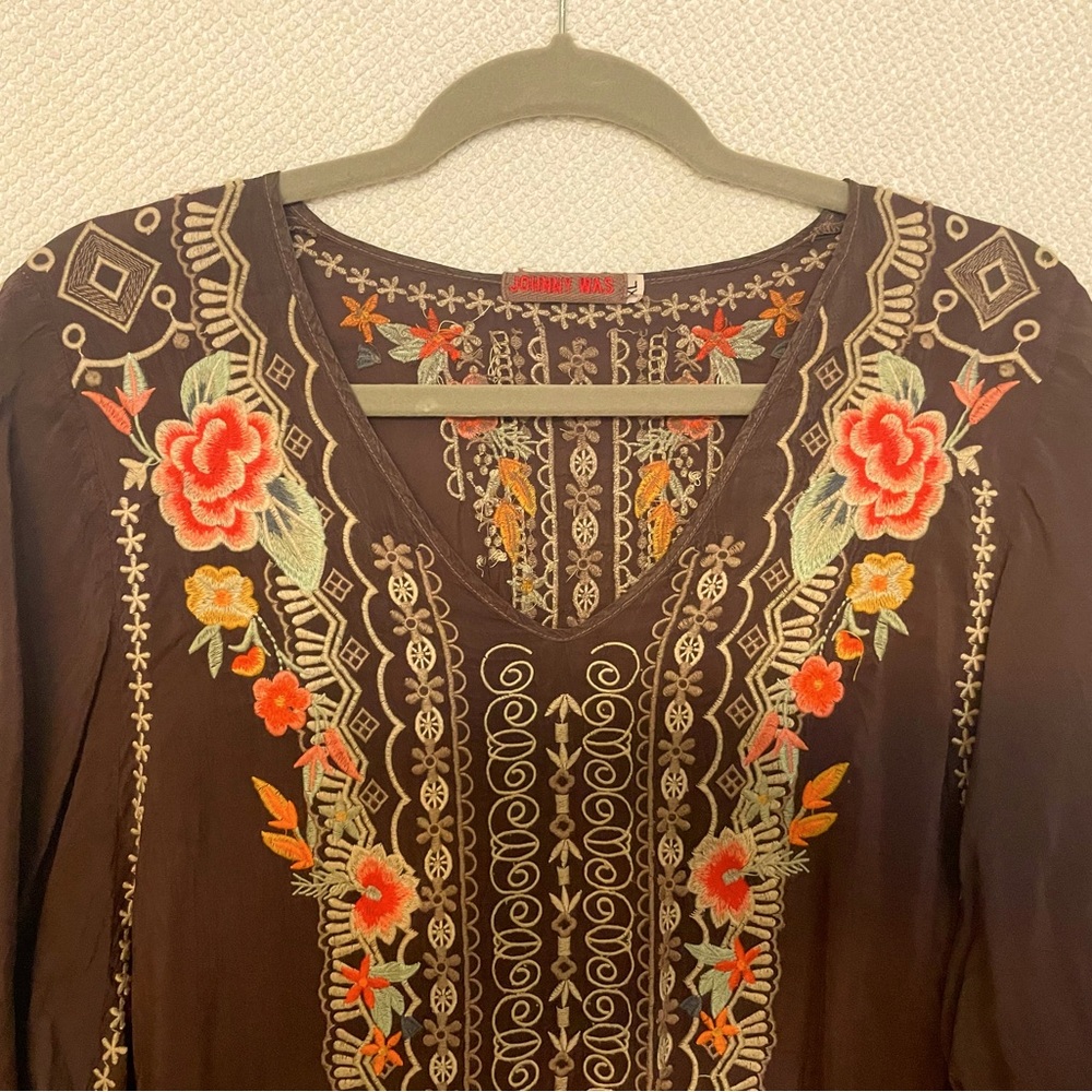Johnny Was Embroidered Tunic